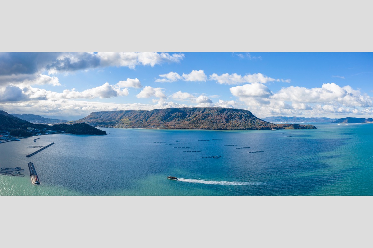 写真02：北東の海上からの全景２