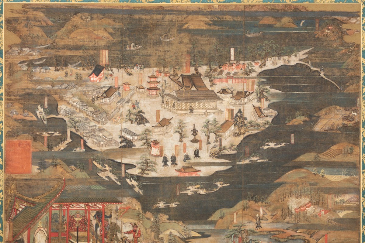 写真10：阿一蘇生之縁起　部分