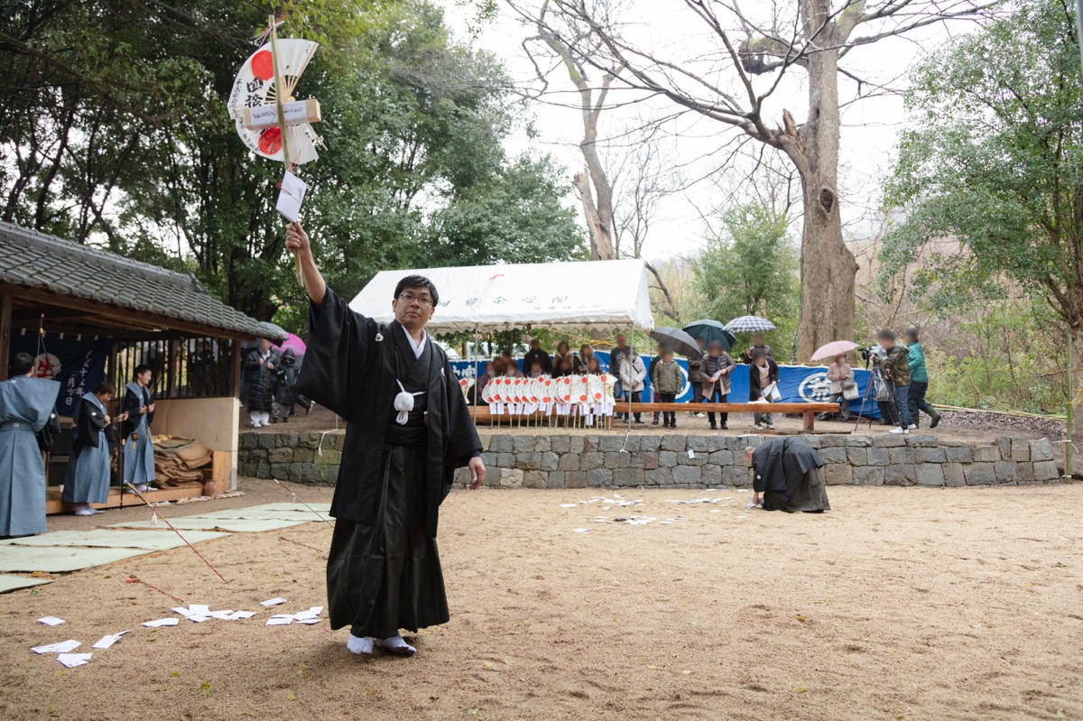 写真09：ヤマ（見学場所）の様子